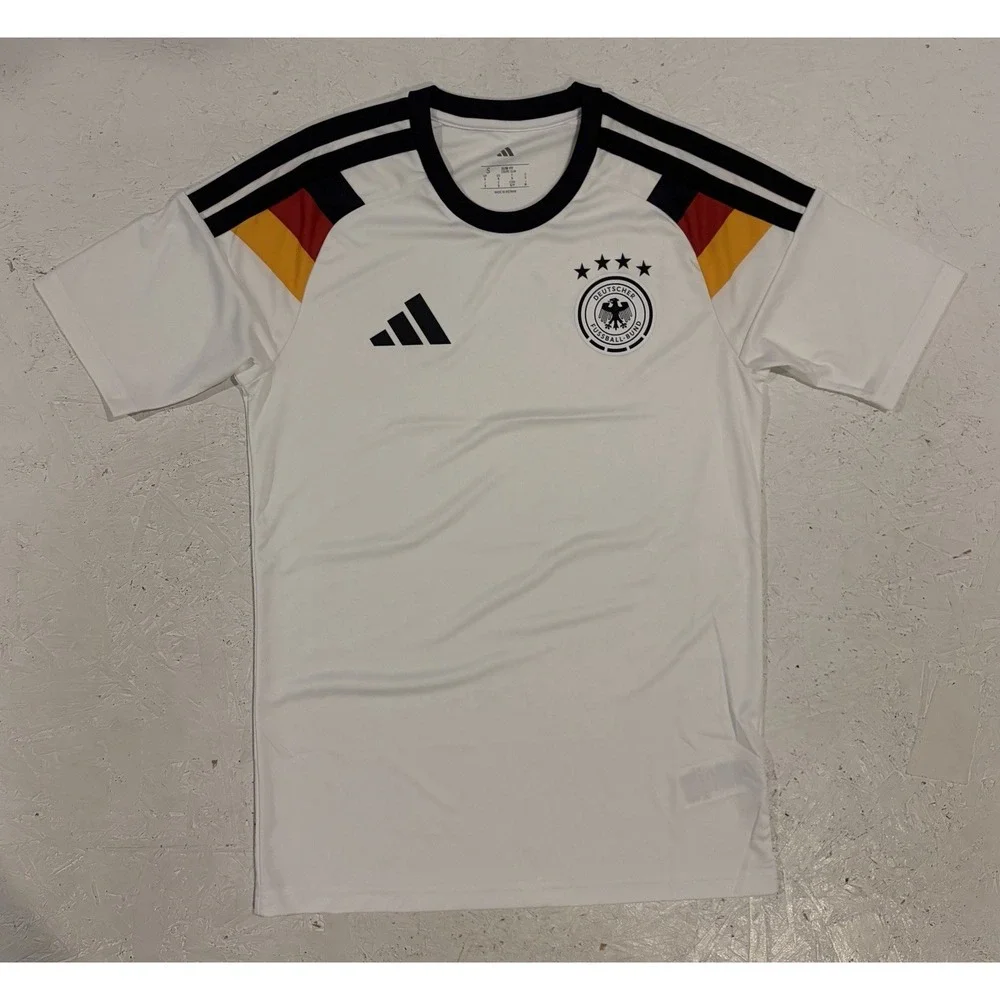 Adidas DFB GERMANY World Cup HOME JERSEY JZ4556 White Men's Small Slim Soccer